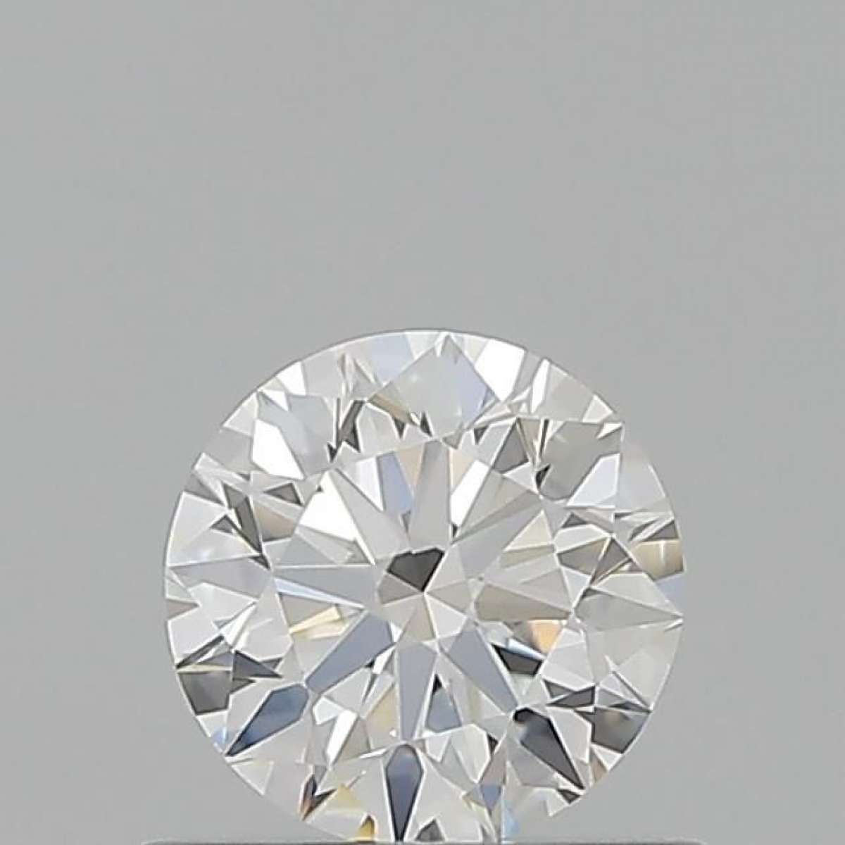 Certified Diamond GIA Carats 0.6 Color F Clarity VVS1  EX  EX  EX Fluorescence NON Brown No Milky No EyeClean 100%