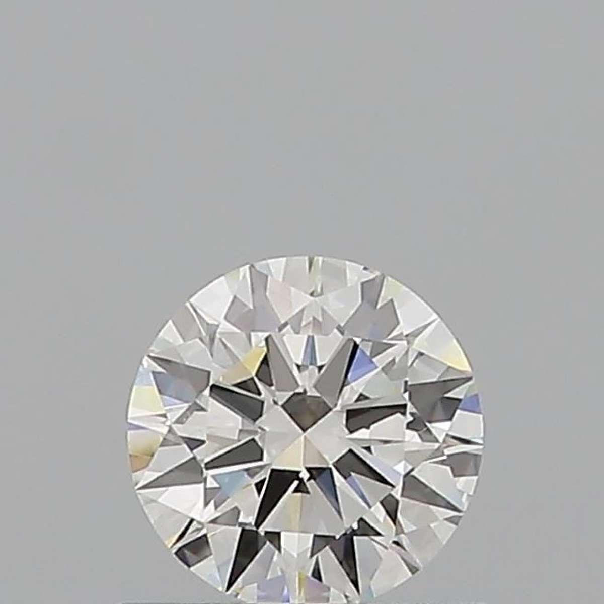 Certified Diamond GIA Carats 0.6 Color H Clarity VVS2  EX  EX  EX Fluorescence NON Brown No Milky No EyeClean 100%