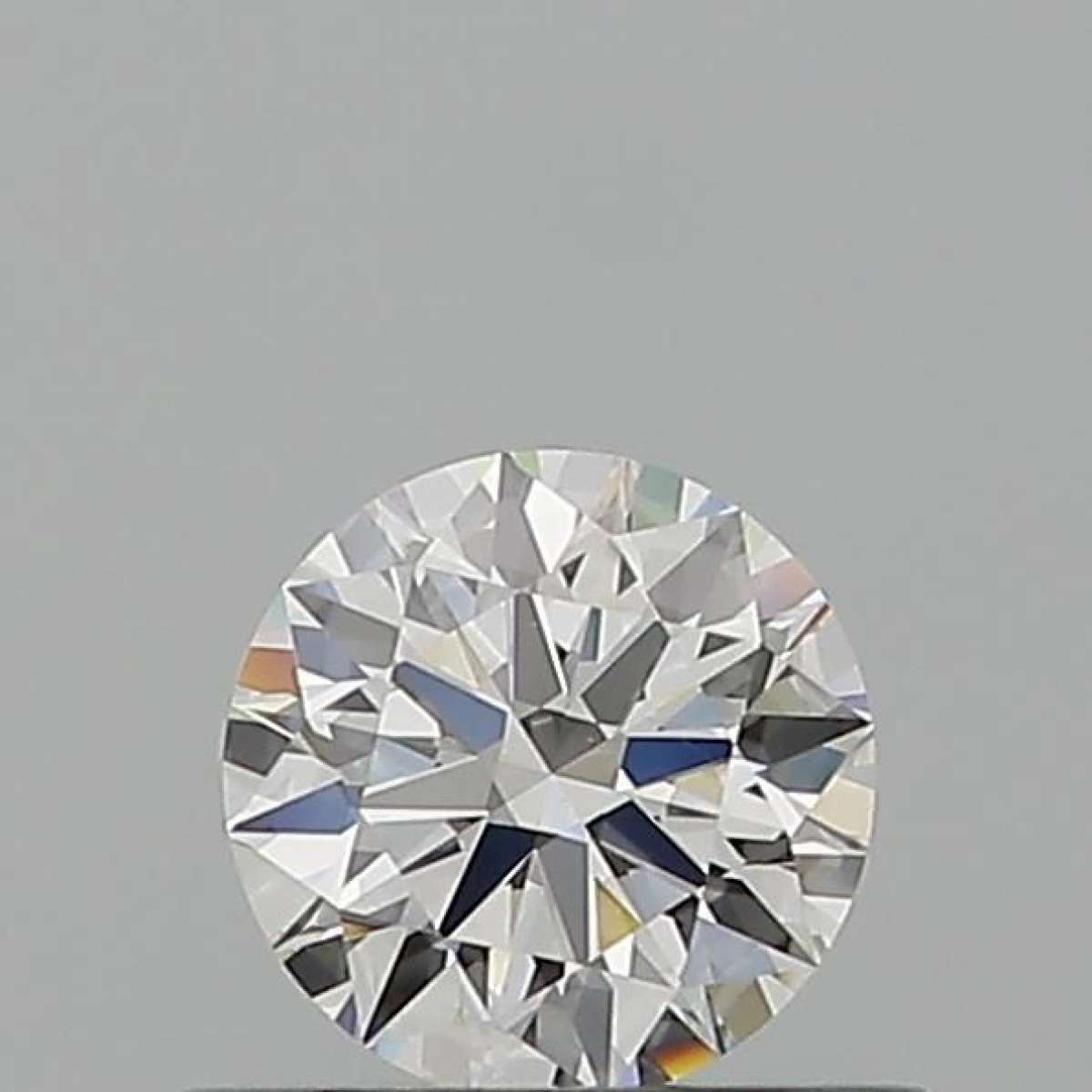 Certified Diamond GIA Carats 0.5 Color F Clarity VVS2  EX  EX  EX Fluorescence FNT Brown No Milky No EyeClean 100%