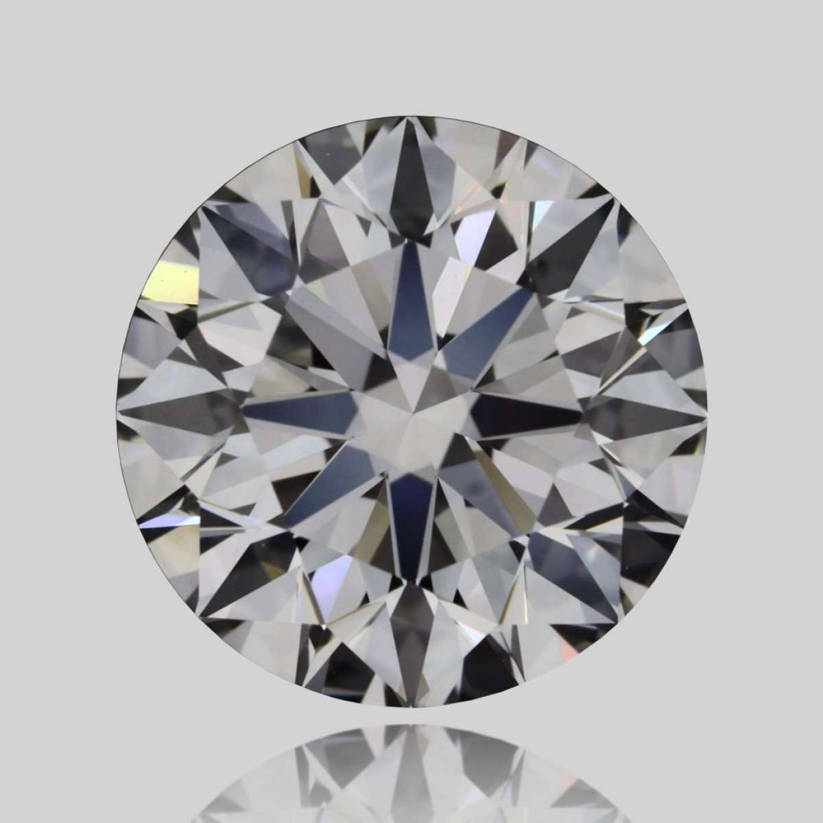 Certified Diamond GIA Carats 1.5 Color F Clarity VVS2  EX  EX  EX Fluorescence NON Brown No Green No Milky No EyeClean 100%