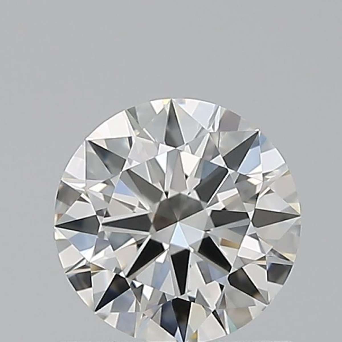 Certified Diamond HRD Carats 0.6 Color G Clarity VVS1  EX  EX  EX Fluorescence FNT Brown No Green No Milky No EyeClean 100%