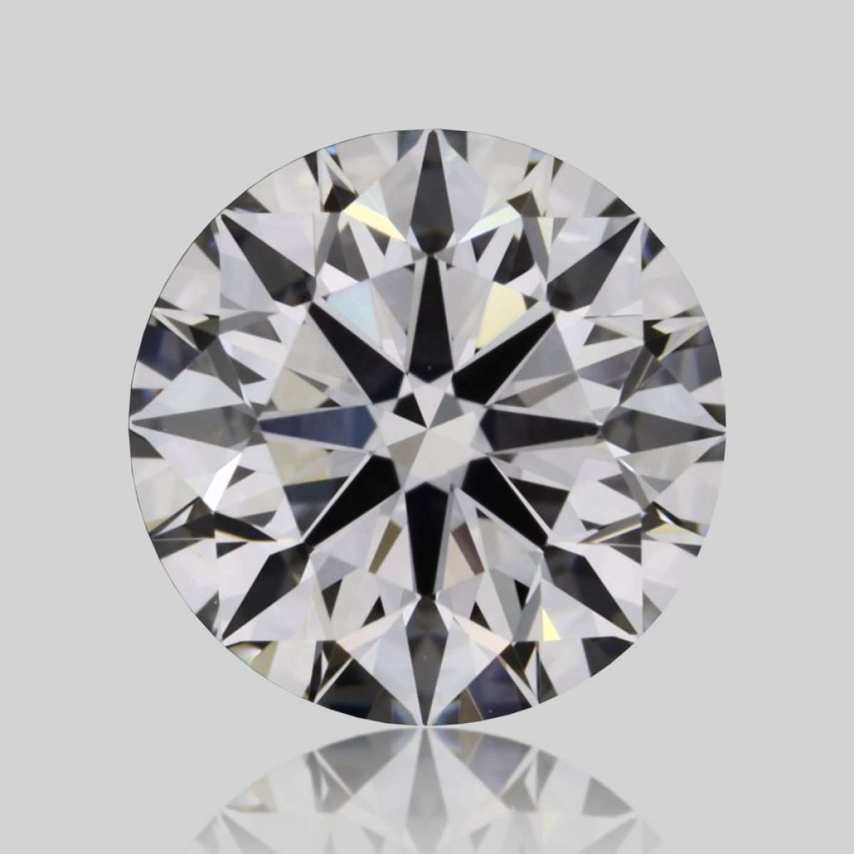 Certified Diamond GIA Carats 0.53 Color F Clarity VVS1  EX  EX  EX Fluorescence NON Brown No Green No Milky No EyeClean 100%