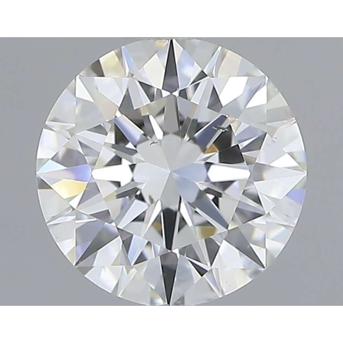 Certified Diamond GIA Carats 0.6 Color F Clarity SI1  EX  EX  EX Fluorescence NON Brown No Milky No EyeClean 100%