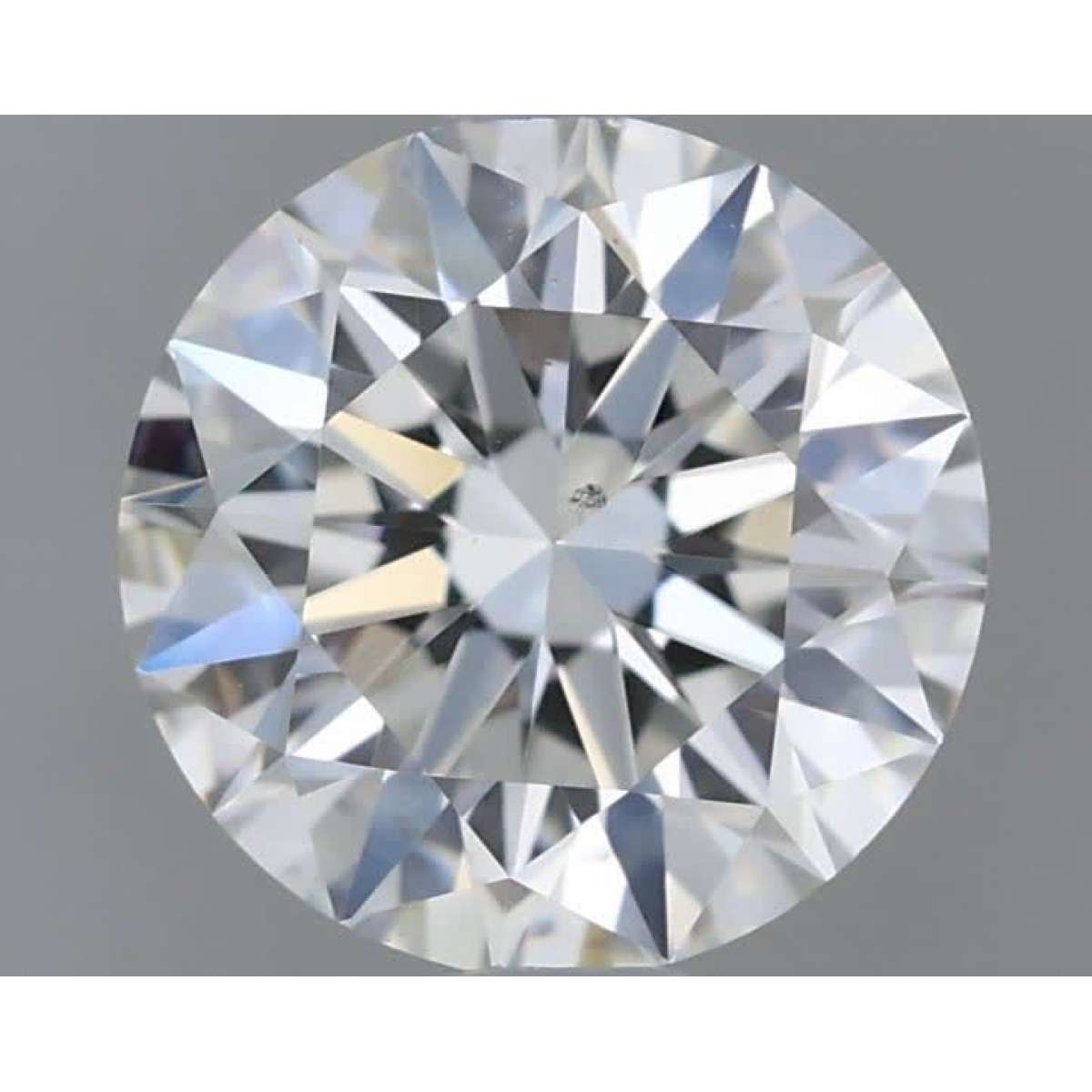 Certified Diamond GIA Carats 0.6 Color H Clarity VS2  EX  EX  EX Fluorescence FNT Brown No Green No Milky No EyeClean 100%