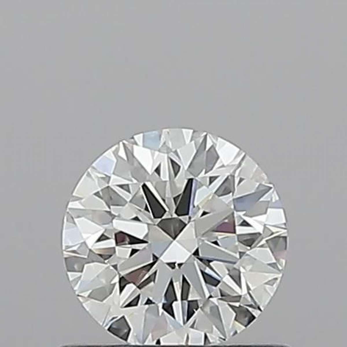 Certified Diamond GIA Carats 0.58 Color F Clarity VVS1  EX  EX  EX Fluorescence NON Brown No Milky No EyeClean 100%