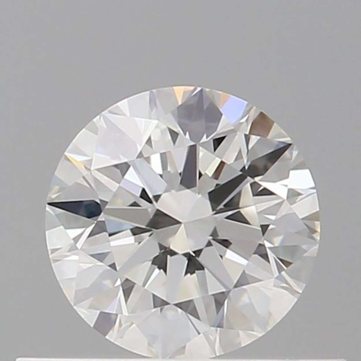 Certified Diamond GIA Carats 0.47 Color F Clarity VVS2  EX  EX  EX Fluorescence FNT Brown No Green No Milky No EyeClean 100%