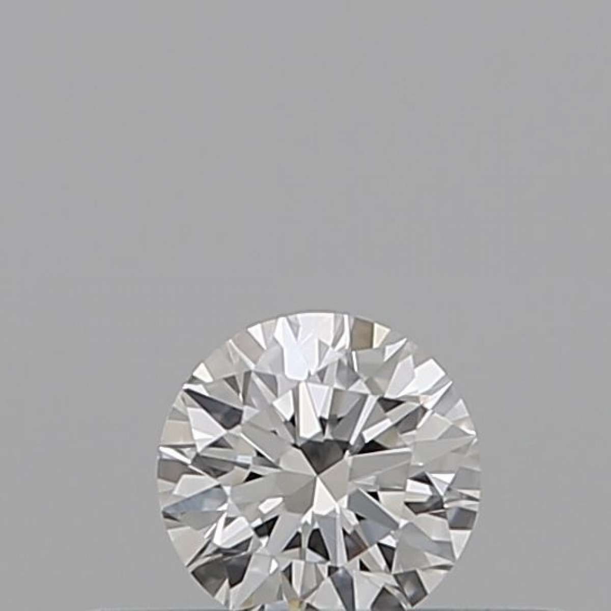 Certified Diamond GIA Carats 0.18 Color F Clarity VS2  EX  EX  EX Fluorescence NON Brown No Green No Milky No EyeClean 100%