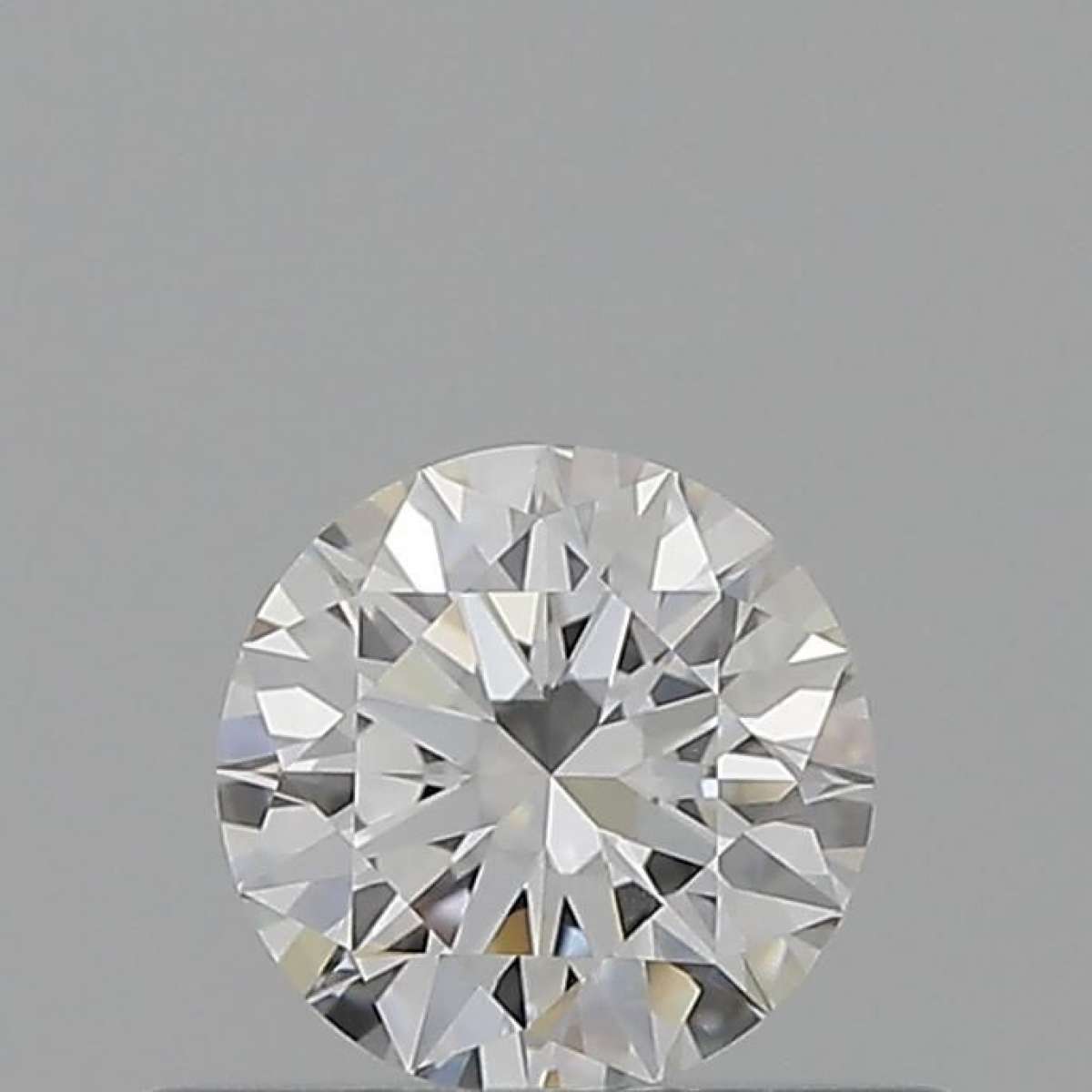 Certified Diamond GIA Carats 0.4 Color F Clarity VVS2  EX  VG  EX Fluorescence NON Brown No Milky No EyeClean 100%