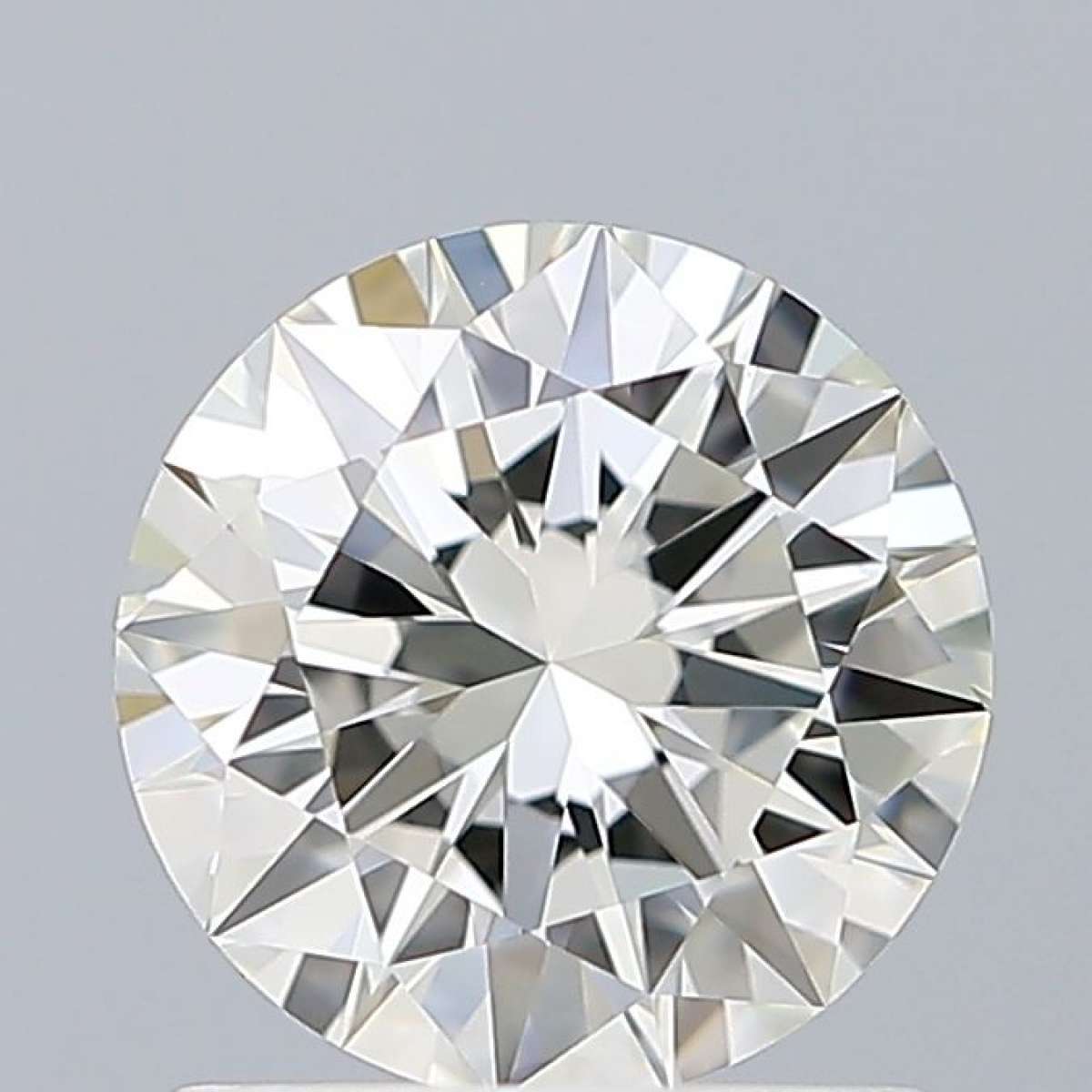 Certified Diamond IGI Carats 0.95 Color H Clarity VVS1  EX  EX  EX Fluorescence FNT Brown No Green No Milky No EyeClean 100%