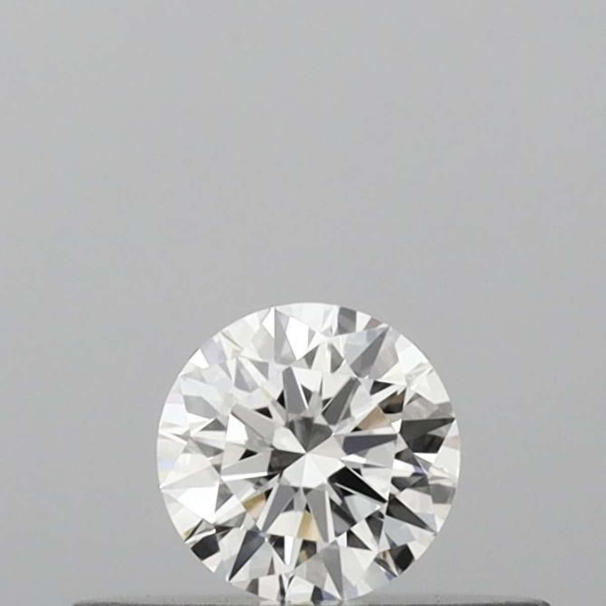 Certified Diamond GIA Carats 0.19 Color F Clarity VVS1  EX  EX  EX Fluorescence NON Brown No Green No Milky No EyeClean 100%