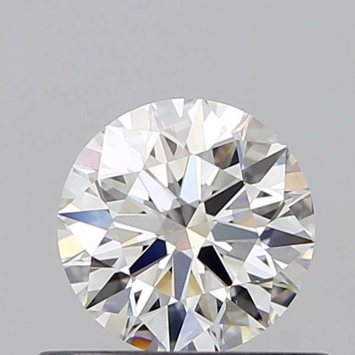 Certified Diamond GIA Carats 0.55 Color F Clarity VS2  EX  EX  EX Fluorescence NON Brown No Green No Milky No EyeClean 100%