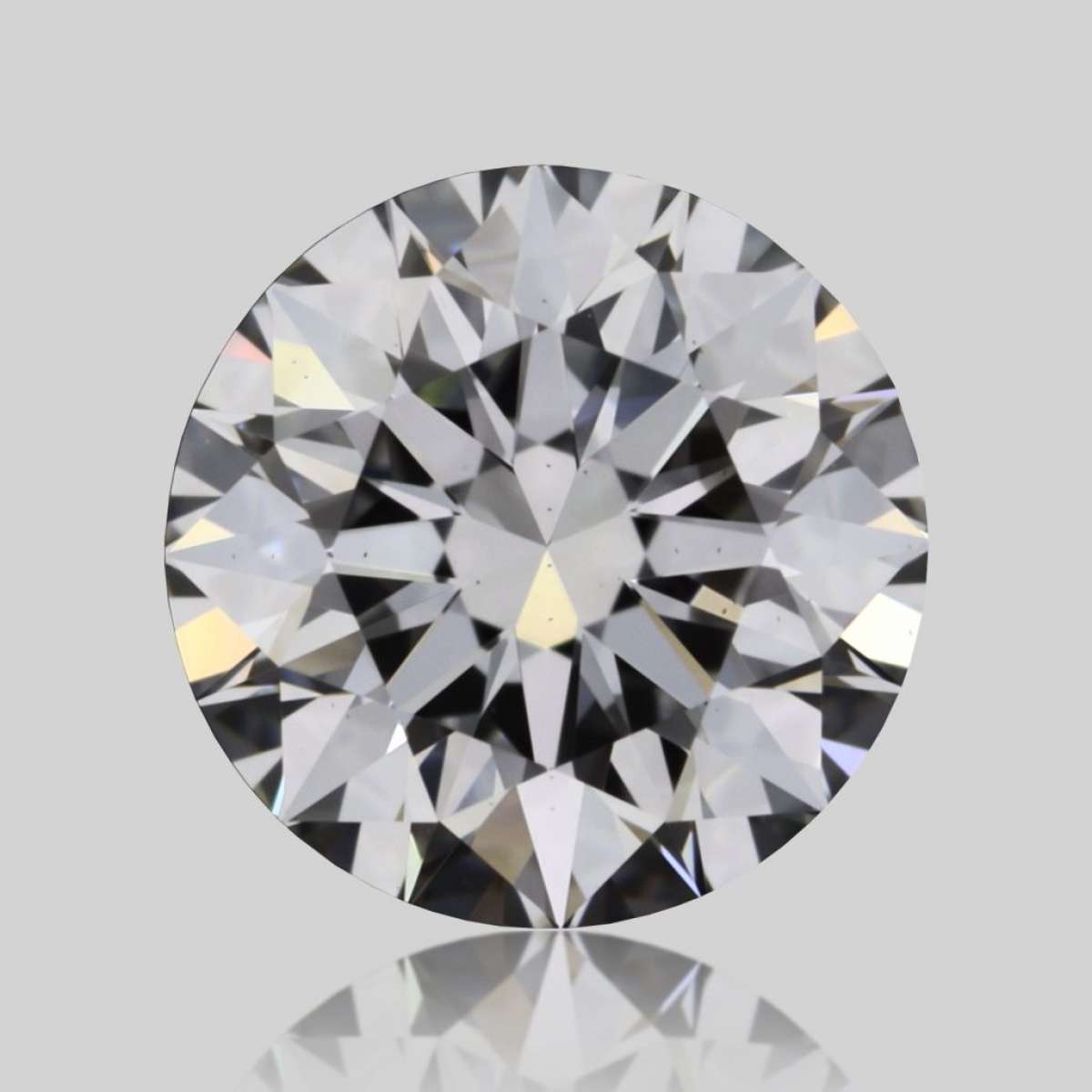 Certified Diamond GIA Carats 0.51 Color D Clarity VS2  EX  EX  EX Fluorescence FNT Brown No Green No Milky No EyeClean 100%