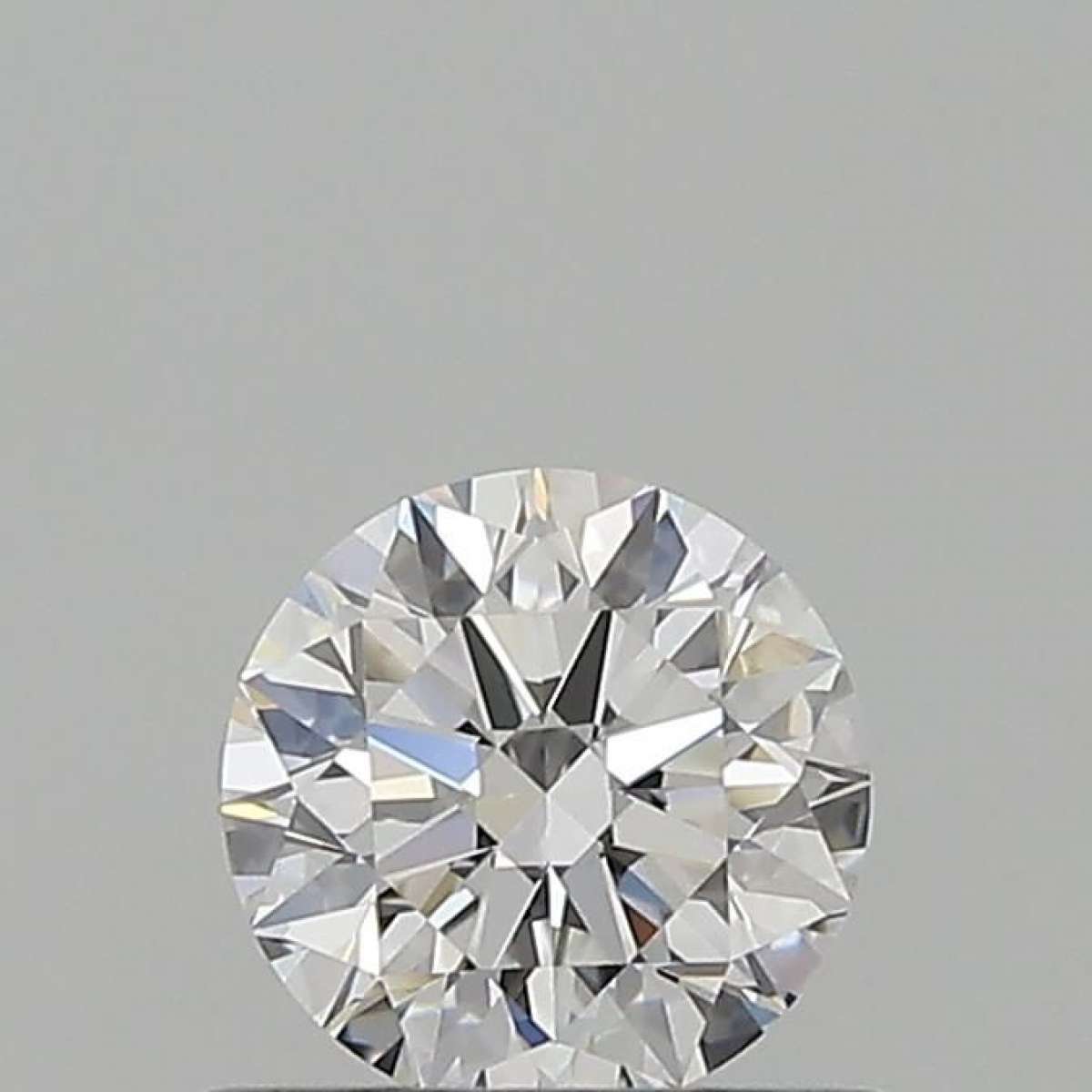 Certified Diamond GIA Carats 0.53 Color D Clarity VVS2  EX  EX  EX Fluorescence FNT Brown No Green No Milky No EyeClean 100%