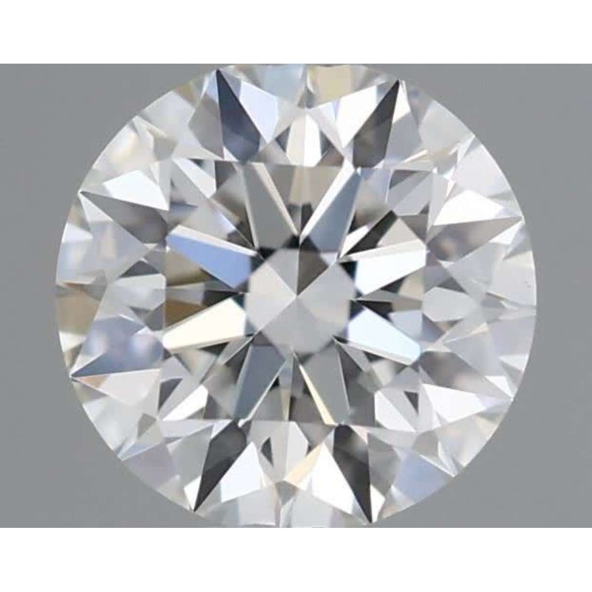 Certified Diamond HRD Carats 0.3 Color F Clarity VVS2  EX  EX  EX Fluorescence NON Brown No Green No Milky No EyeClean 100%