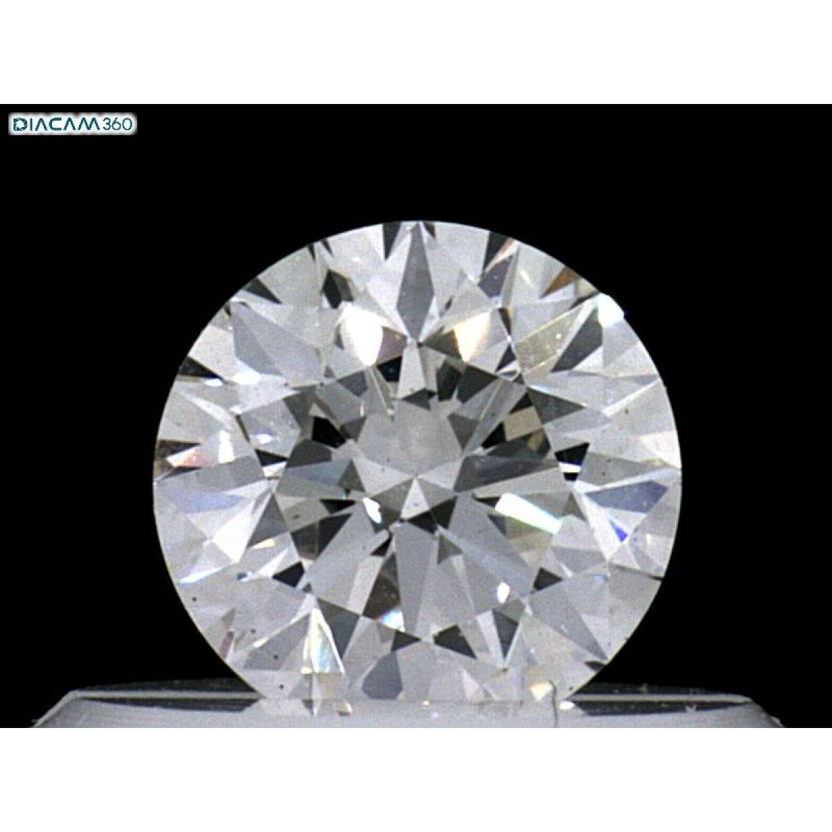 Certified Diamond GIA Carats 0.37 Color H Clarity VS2  EX  EX  EX Fluorescence FNT Brown No Green No Milky No EyeClean 100%