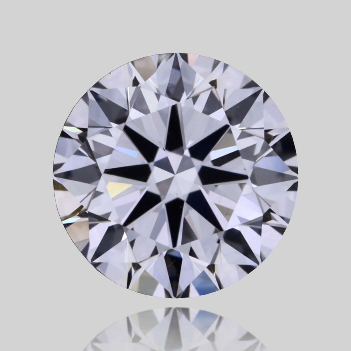 Certified Diamond GIA Carats 0.6 Color D Clarity VVS1  EX  EX  EX Fluorescence NON Brown No Green No Milky No EyeClean 100%