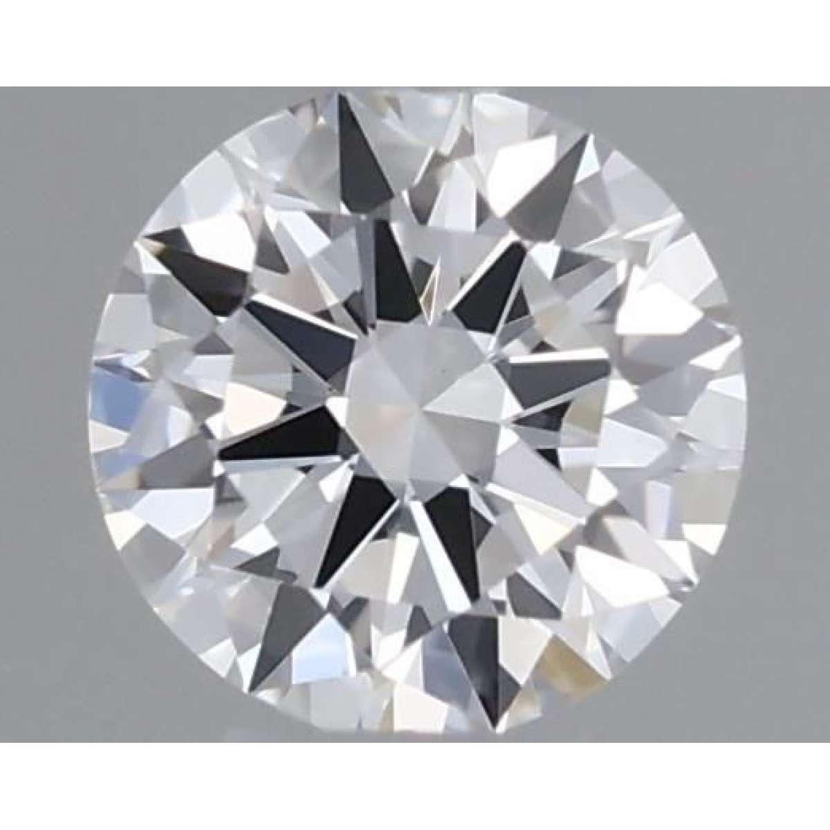 Certified Diamond GIA Carats 0.19 Color D Clarity VVS2  EX  VG  EX Fluorescence NON Brown No Green No Milky No EyeClean 100%