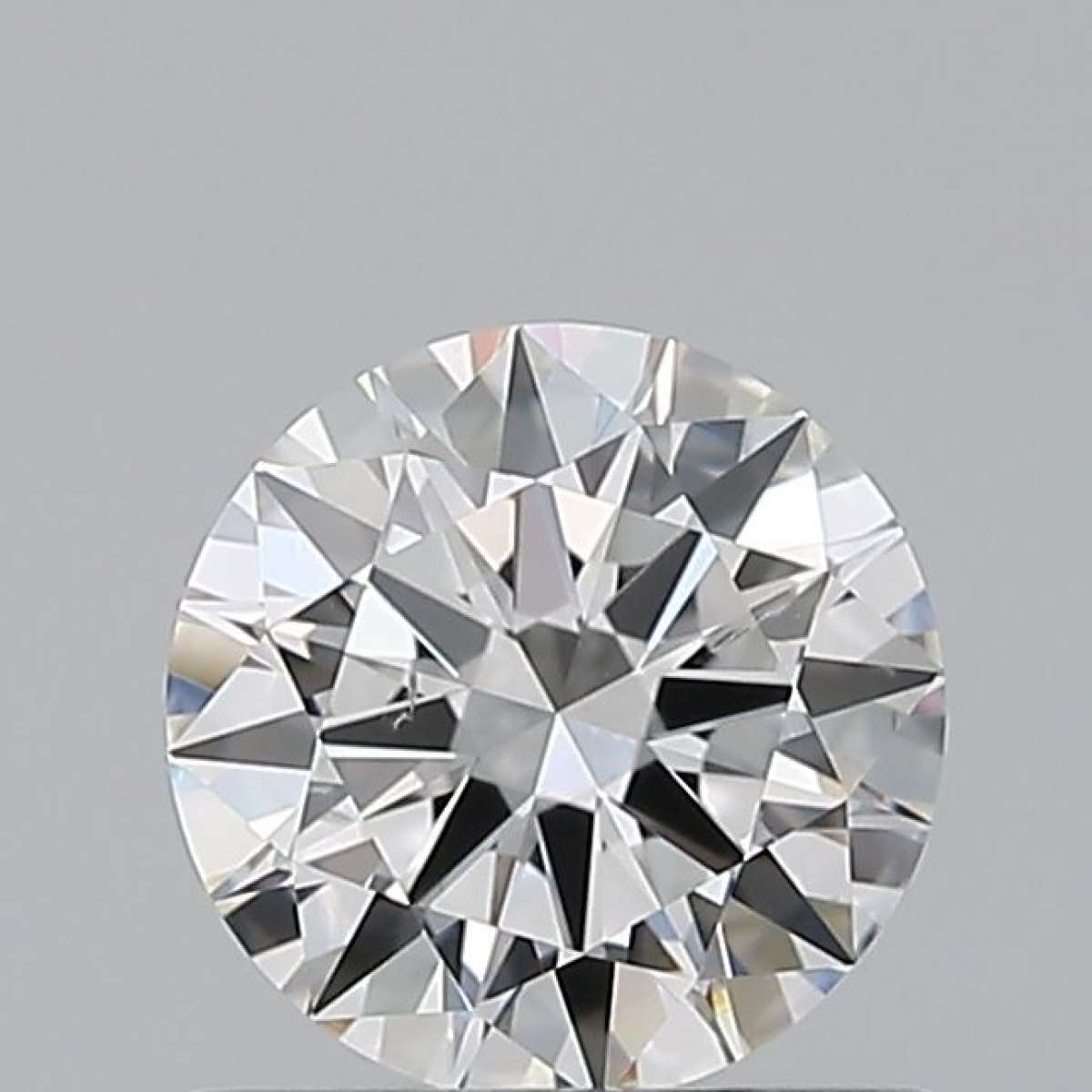 Certified Diamond GIA Carats 0.58 Color F Clarity SI1  EX  EX  EX Fluorescence NON Brown No Green No Milky No EyeClean 100%