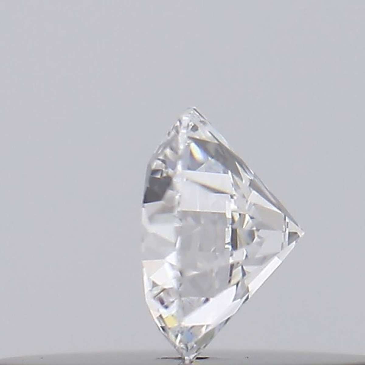 Certified Diamond GIA Carats 0.16 Color D Clarity VVS2  EX  EX  EX Fluorescence NON Brown No Green No Milky No EyeClean 100%