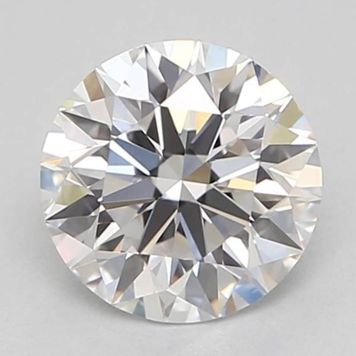 Certified Diamond GIA Carats 0.53 Color E Clarity VVS2  EX  EX  EX Fluorescence FNT Brown No Green No Milky No EyeClean 100%