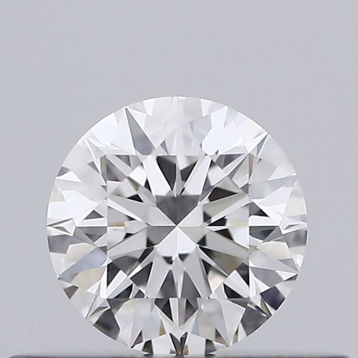 Certified Diamond GIA Carats 0.3 Color F Clarity VVS2  EX  EX  EX Fluorescence NON Brown No Green No Milky No EyeClean 100%