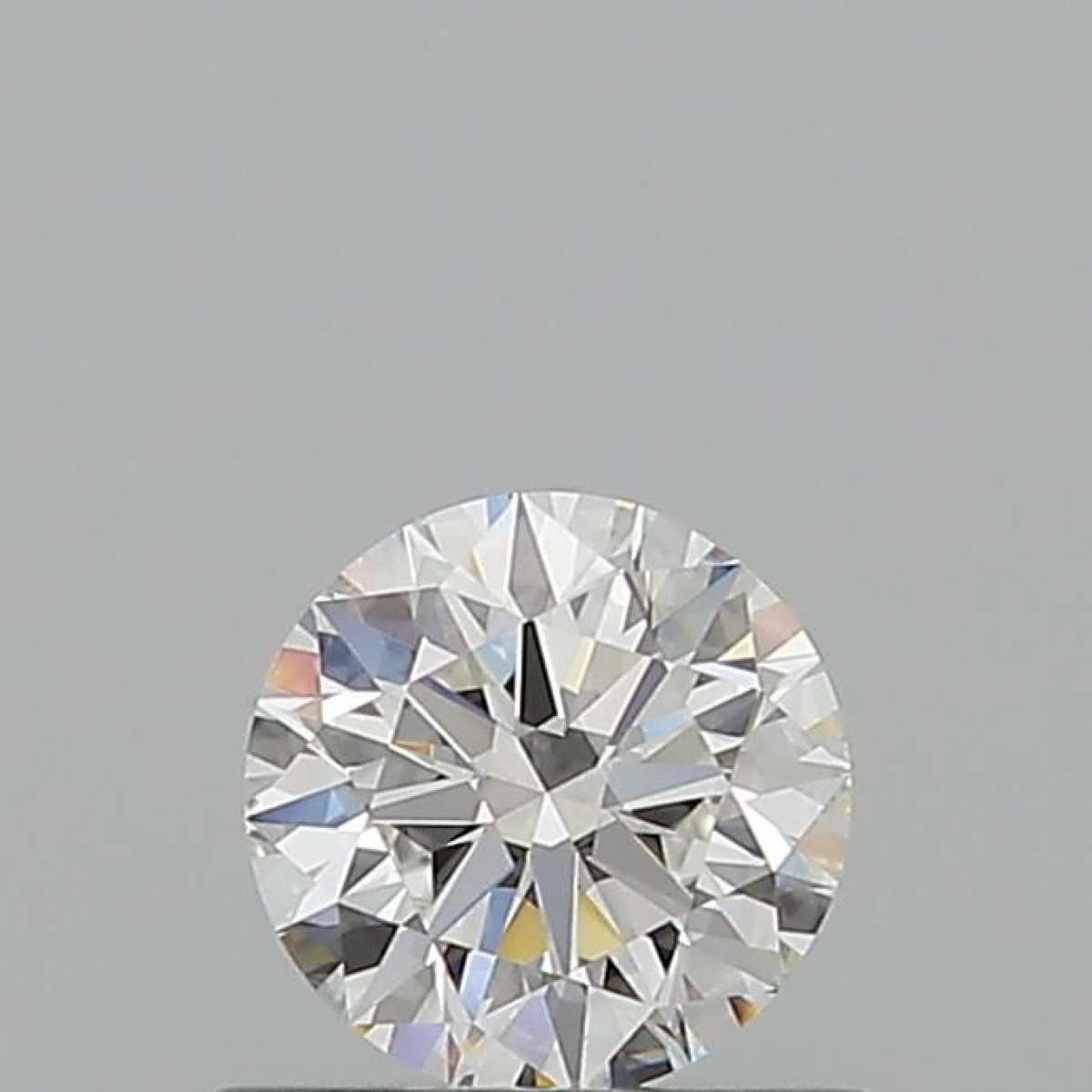 Certified Diamond GIA Carats 0.6 Color F Clarity VVS2  EX  EX  EX Fluorescence NON Brown No Milky No EyeClean 100%