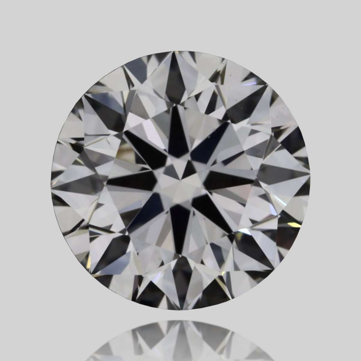 Certified Diamond GIA Carats 0.6 Color F Clarity VVS2  EX  EX  EX Fluorescence NON Brown No Green No Milky No EyeClean 100%