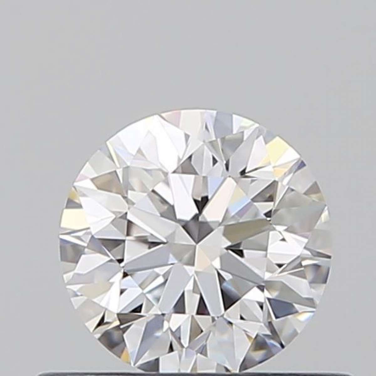 Certified Diamond GIA Carats 0.5 Color D Clarity VVS2  EX  EX  EX Fluorescence NON Brown No Green No Milky No EyeClean 100%