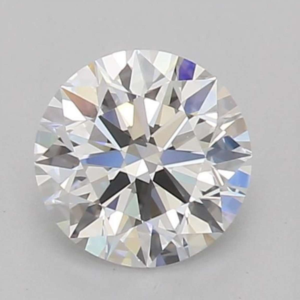 Certified Diamond GIA Carats 0.54 Color D Clarity VVS1  EX  EX  EX Fluorescence FNT Brown No Green No Milky No EyeClean 100%