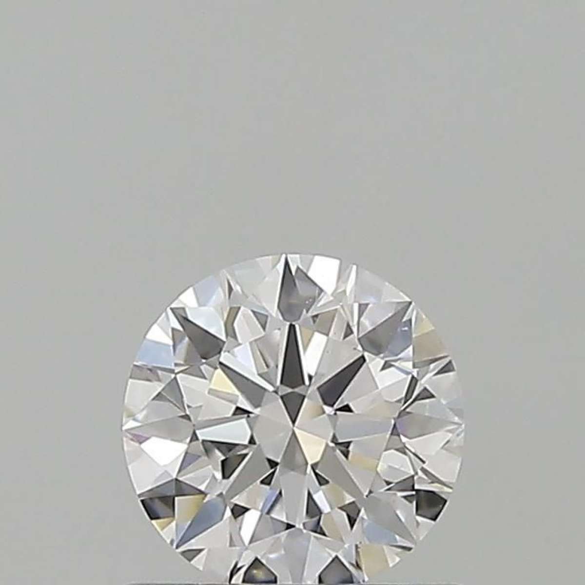 Certified Diamond GIA Carats 0.6 Color D Clarity VS2  EX  EX  EX Fluorescence FNT Brown No Green No Milky No EyeClean 100%