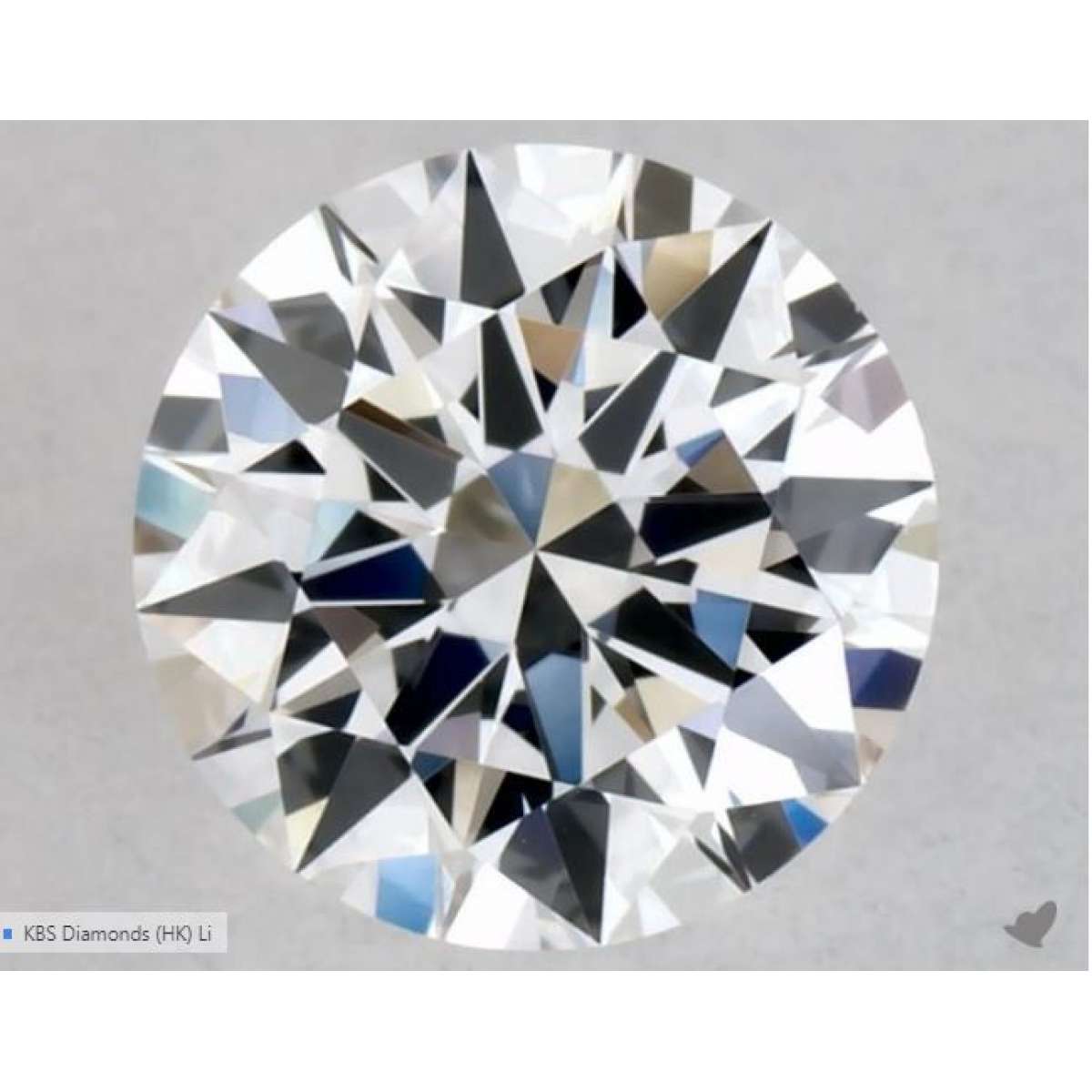 Certified Diamond GIA Carats 0.41 Color D Clarity VS1  EX  EX  EX Fluorescence NON Brown No Green No Milky No EyeClean 100%