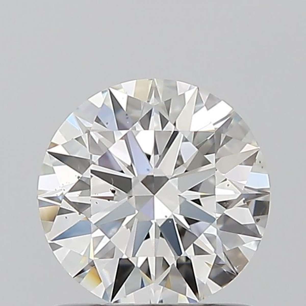 Certified Diamond GIA Carats 0.8 Color F Clarity SI1  EX  EX  EX Fluorescence FNT Brown No Green No Milky No EyeClean 100%