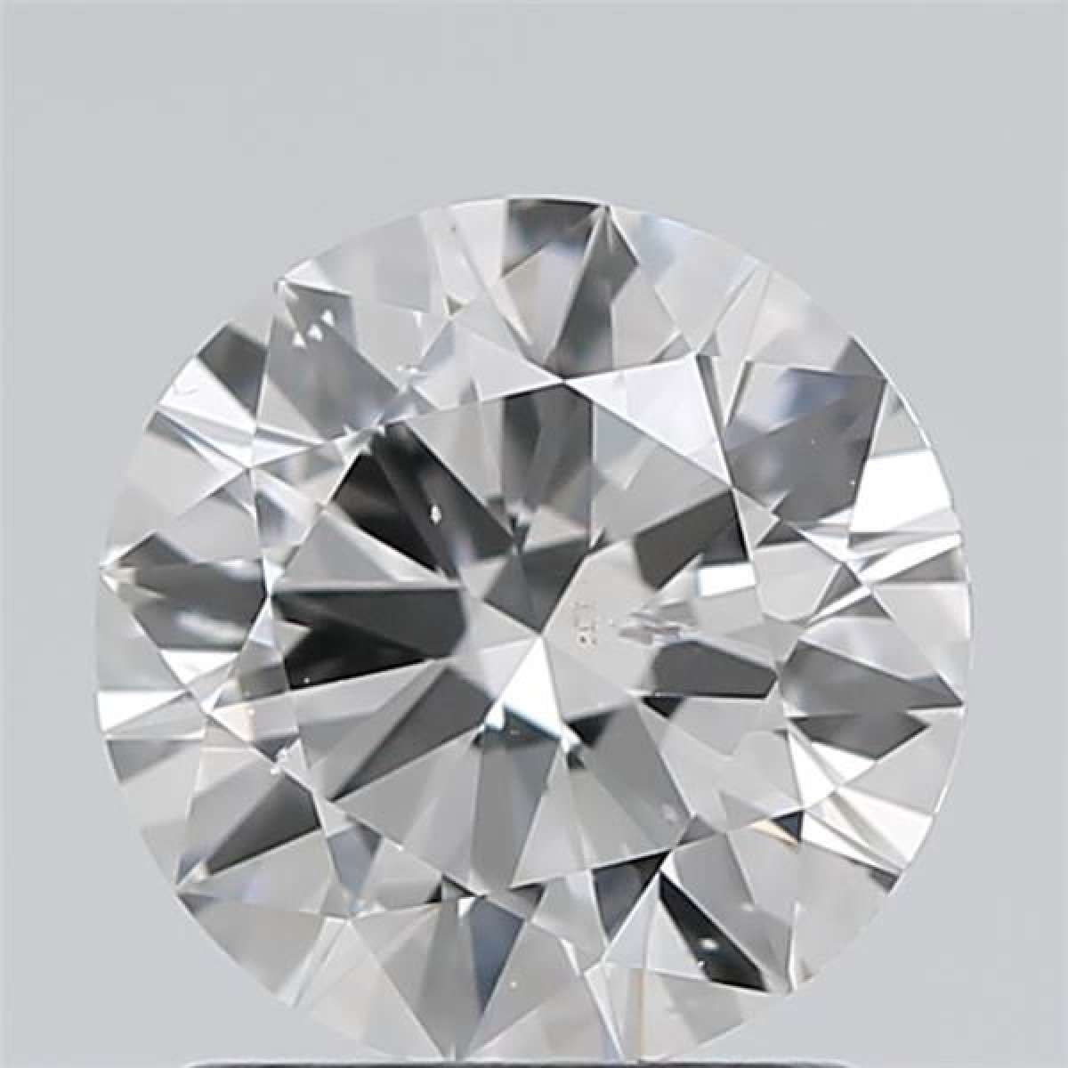 Certified Diamond GIA Carats 1.5 Color D Clarity SI2  EX  EX  EX Fluorescence FNT Brown No Green No Milky No EyeClean 100%