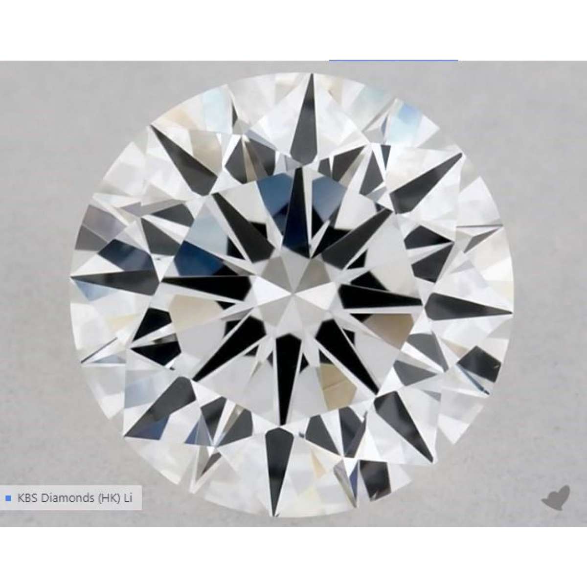 Certified Diamond GIA Carats 0.5 Color E Clarity VS1  EX  EX  EX Fluorescence FNT Brown No Green No Milky No EyeClean 100%