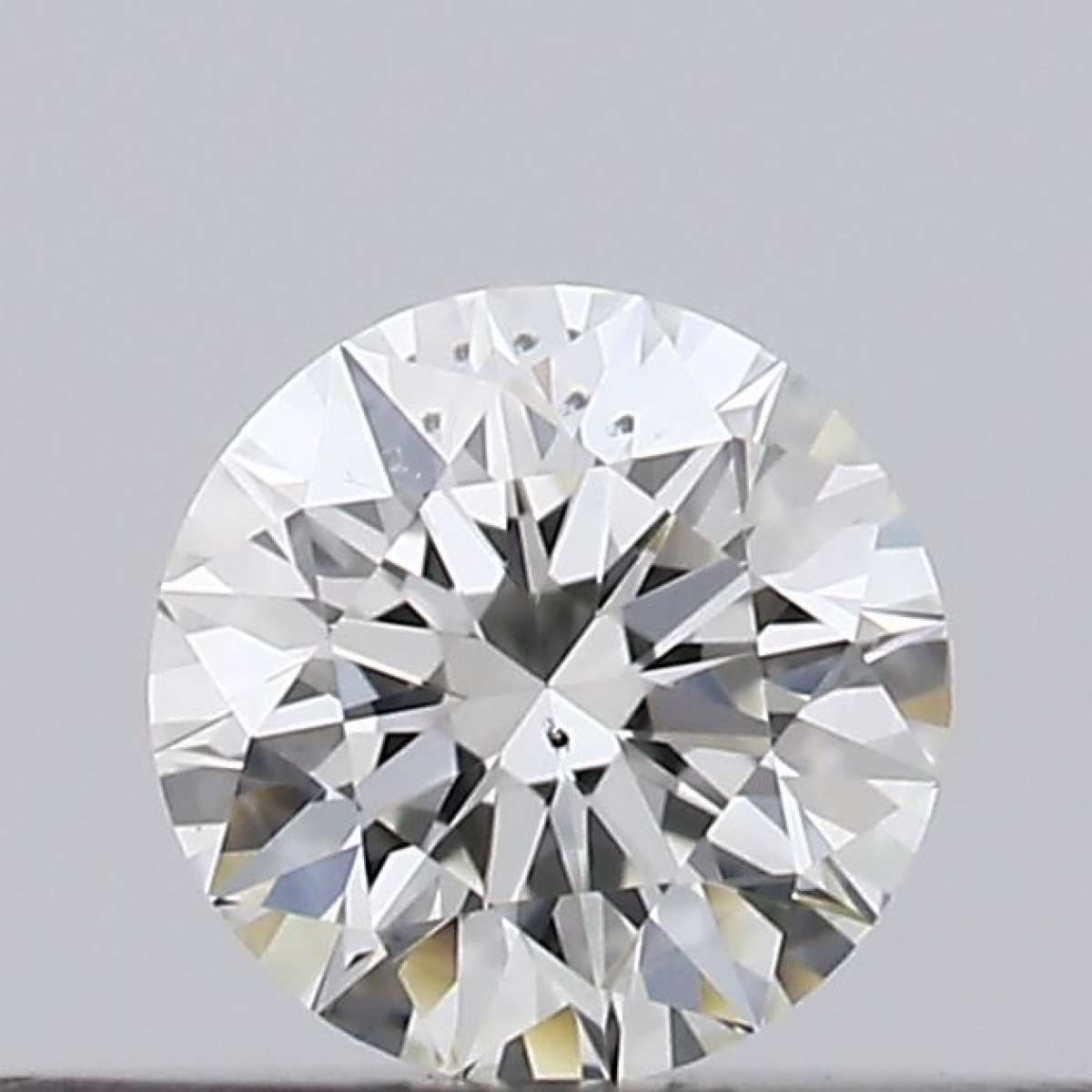 Certified Diamond GIA Carats 0.19 Color G Clarity SI1  EX  EX  EX Fluorescence FNT Brown No Green No Milky No EyeClean 100%