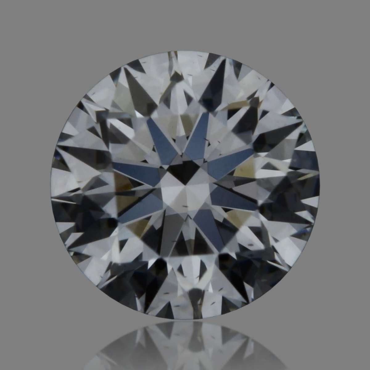 Certified Diamond GIA Carats 0.55 Color D Clarity VS2  EX  EX  EX Fluorescence FNT Brown No Green No Milky No EyeClean 100%