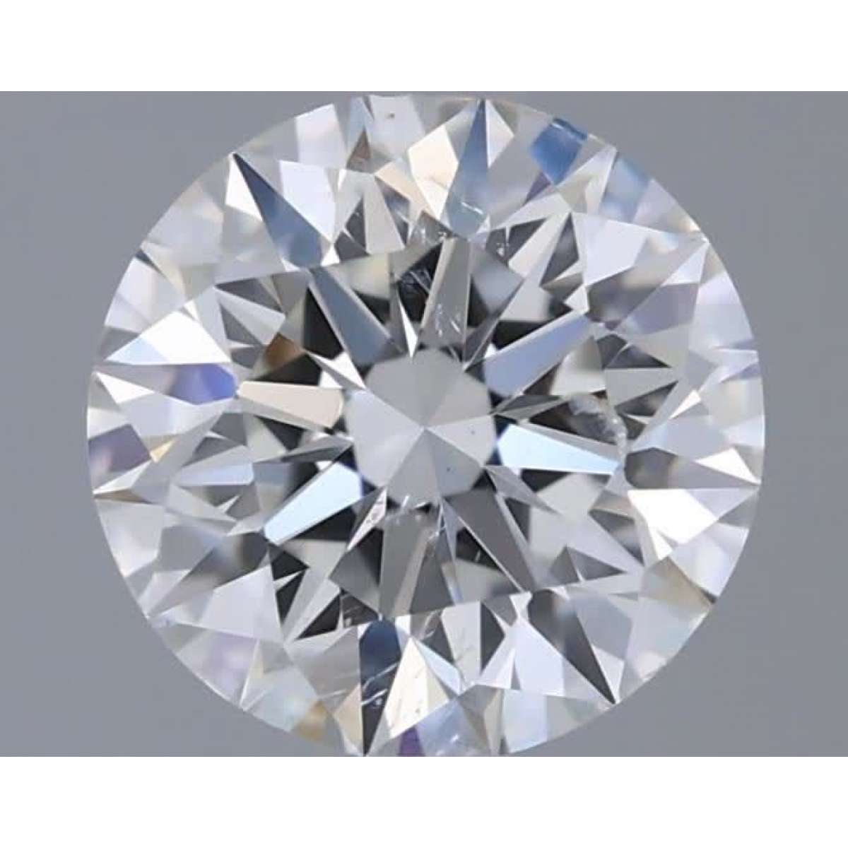 Certified Diamond GIA Carats 0.6 Color F Clarity SI2  EX  EX  EX Fluorescence NON Brown No Green No Milky No EyeClean 100%