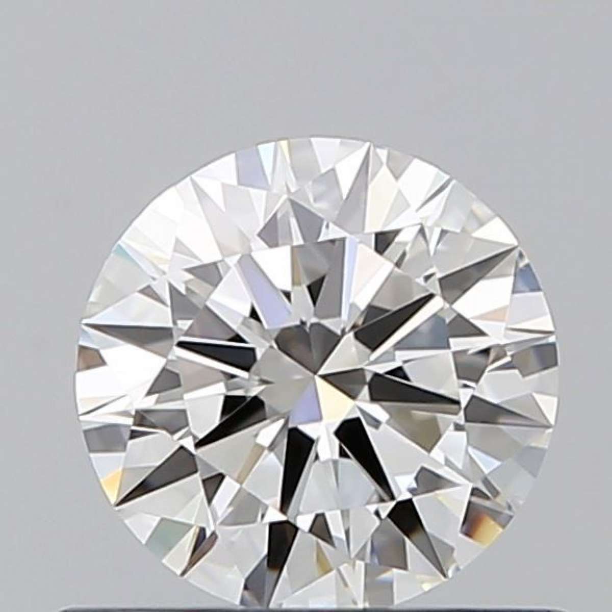 Certified Diamond GIA Carats 0.61 Color F Clarity VVS2  EX  EX  EX Fluorescence NON Brown No Green No Milky No EyeClean 100%