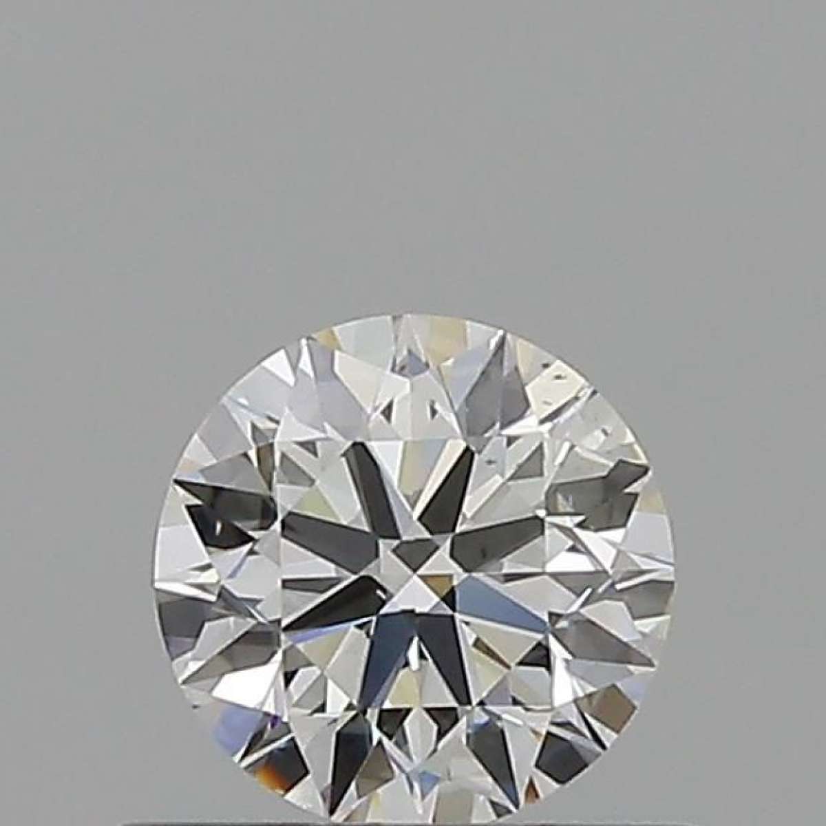 Certified Diamond GIA Carats 0.53 Color H Clarity VS2  EX  EX  EX Fluorescence FNT Brown No Milky No EyeClean 100%