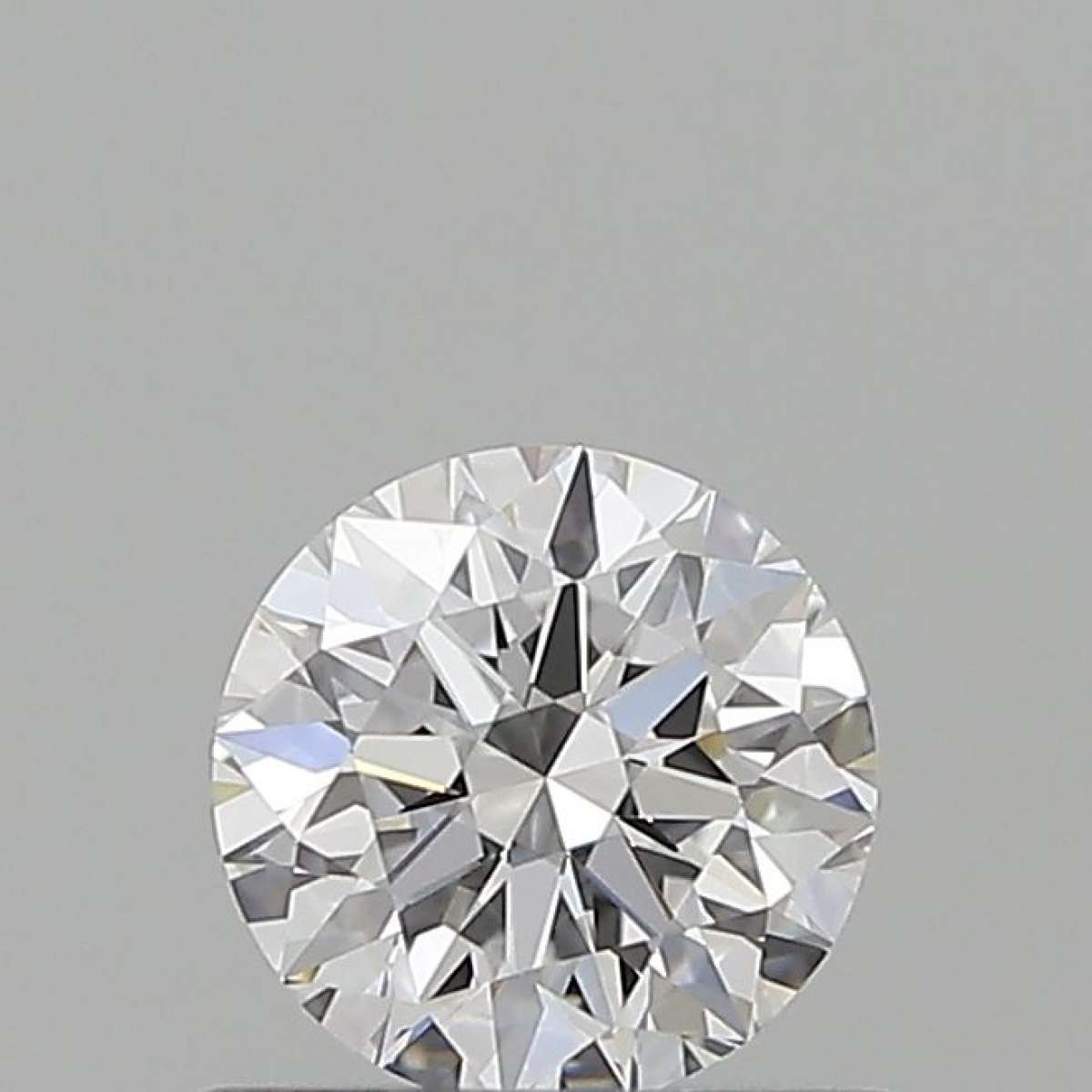 Certified Diamond GIA Carats 0.53 Color D Clarity VVS2  EX  EX  EX Fluorescence FNT Brown No Green No Milky No EyeClean 100%