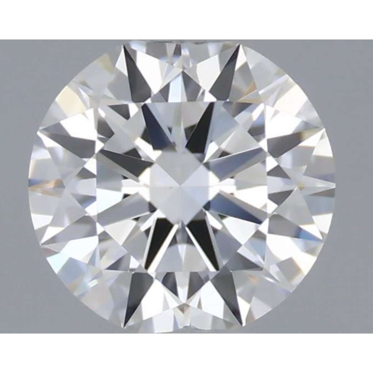 Certified Diamond GIA Carats 0.53 Color F Clarity VVS2  EX  EX  EX Fluorescence NON Brown No Green No Milky No EyeClean 100%