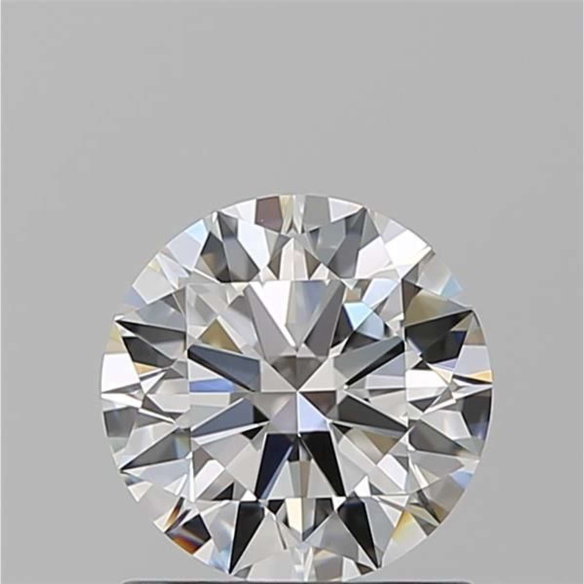 Certified Diamond GIA Carats 1.06 Color F Clarity VVS2  EX  EX  EX Fluorescence NON Brown No Milky No EyeClean 100%