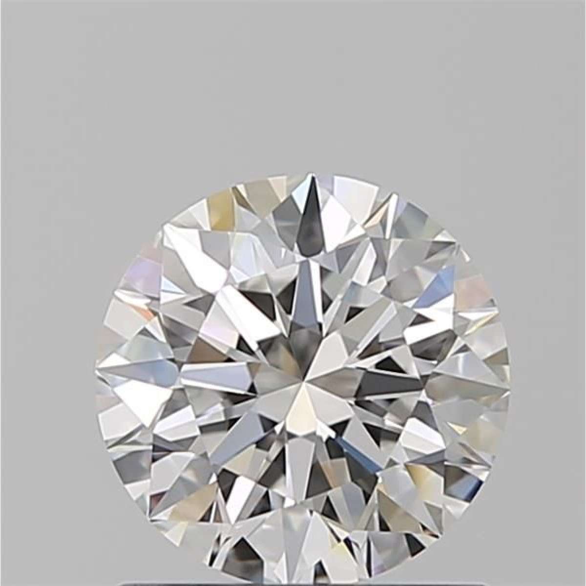 Certified Diamond GIA Carats 1.1 Color F Clarity VVS2  EX  EX  EX Fluorescence NON Brown No Milky No EyeClean 100%