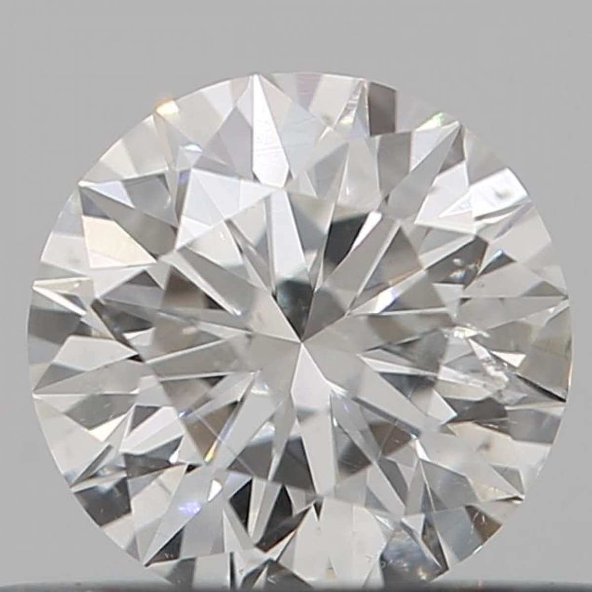 Certified Diamond GIA Carats 0.4 Color F Clarity SI2  EX  EX  EX Fluorescence NON Brown No Green No Milky No EyeClean 100%