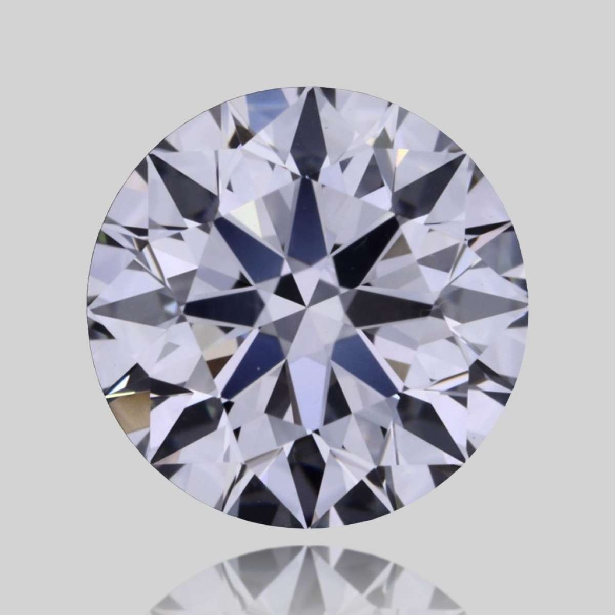 Certified Diamond GIA Carats 0.6 Color D Clarity VVS2  EX  EX  EX Fluorescence FNT Brown No Green No Milky No EyeClean 100%