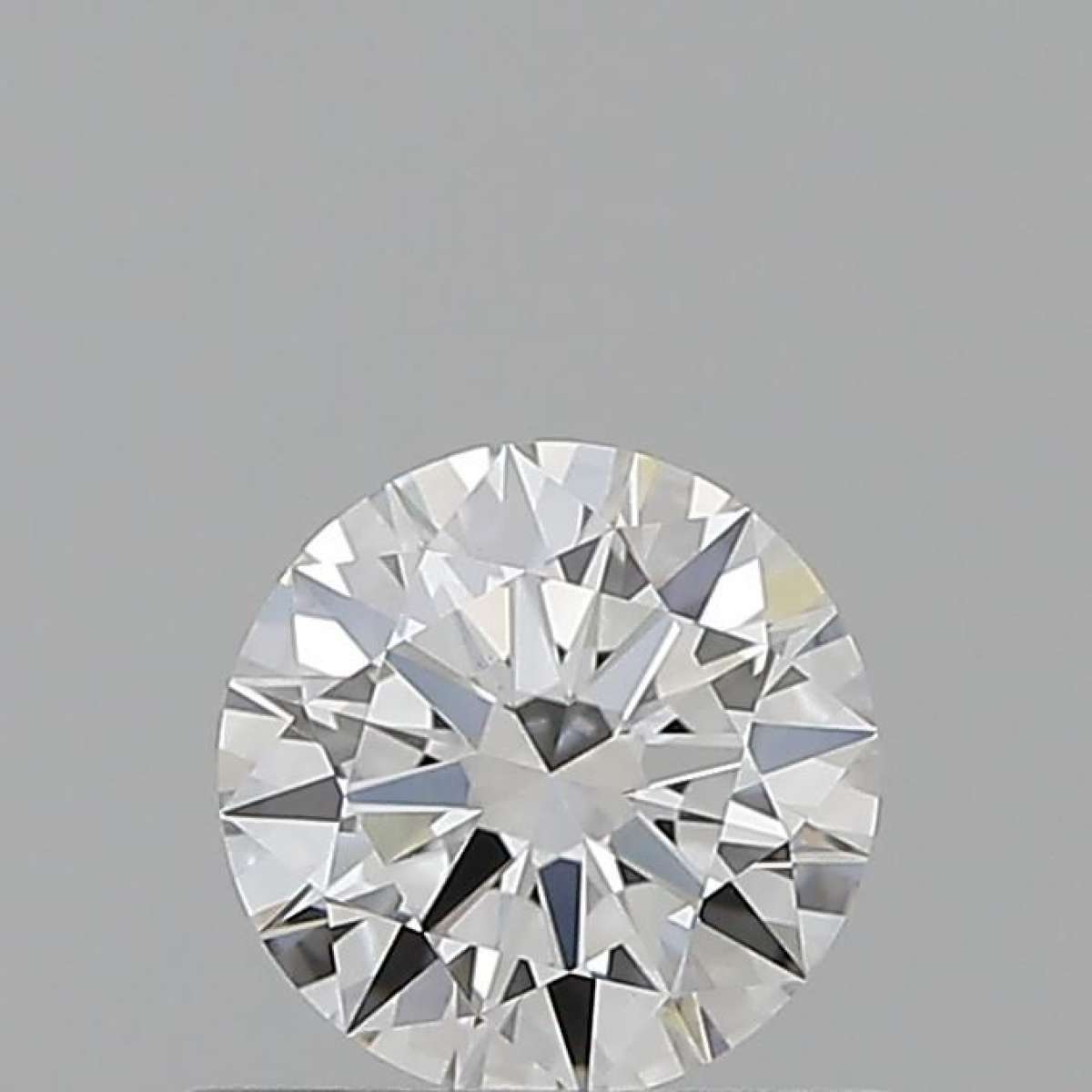 Certified Diamond GIA Carats 0.54 Color F Clarity VS2  EX  EX  EX Fluorescence NON Brown No Milky No EyeClean 100%