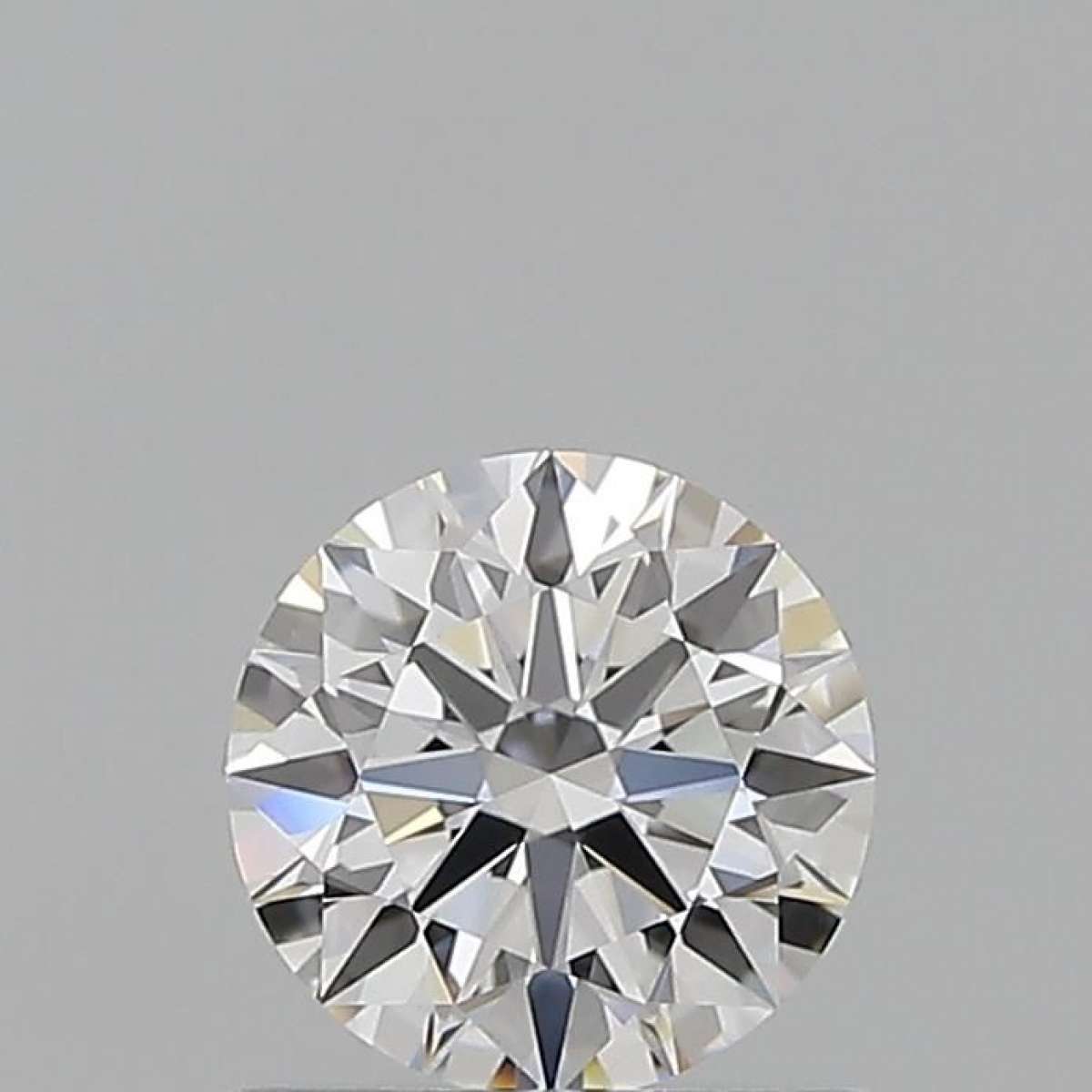 Certified Diamond GIA Carats 0.58 Color E Clarity VVS2  EX  EX  EX Fluorescence FNT Brown No Green No Milky No EyeClean 100%