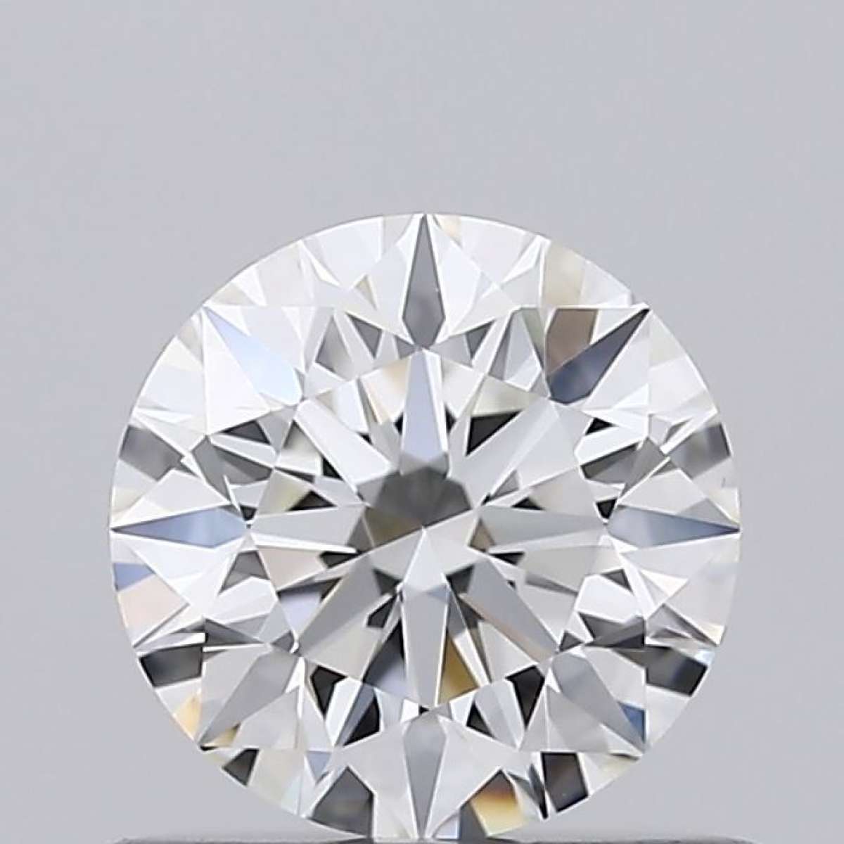 Certified Diamond GIA Carats 0.57 Color H Clarity IF  EX  EX  EX Fluorescence NON Brown No Green No Milky No EyeClean 100%