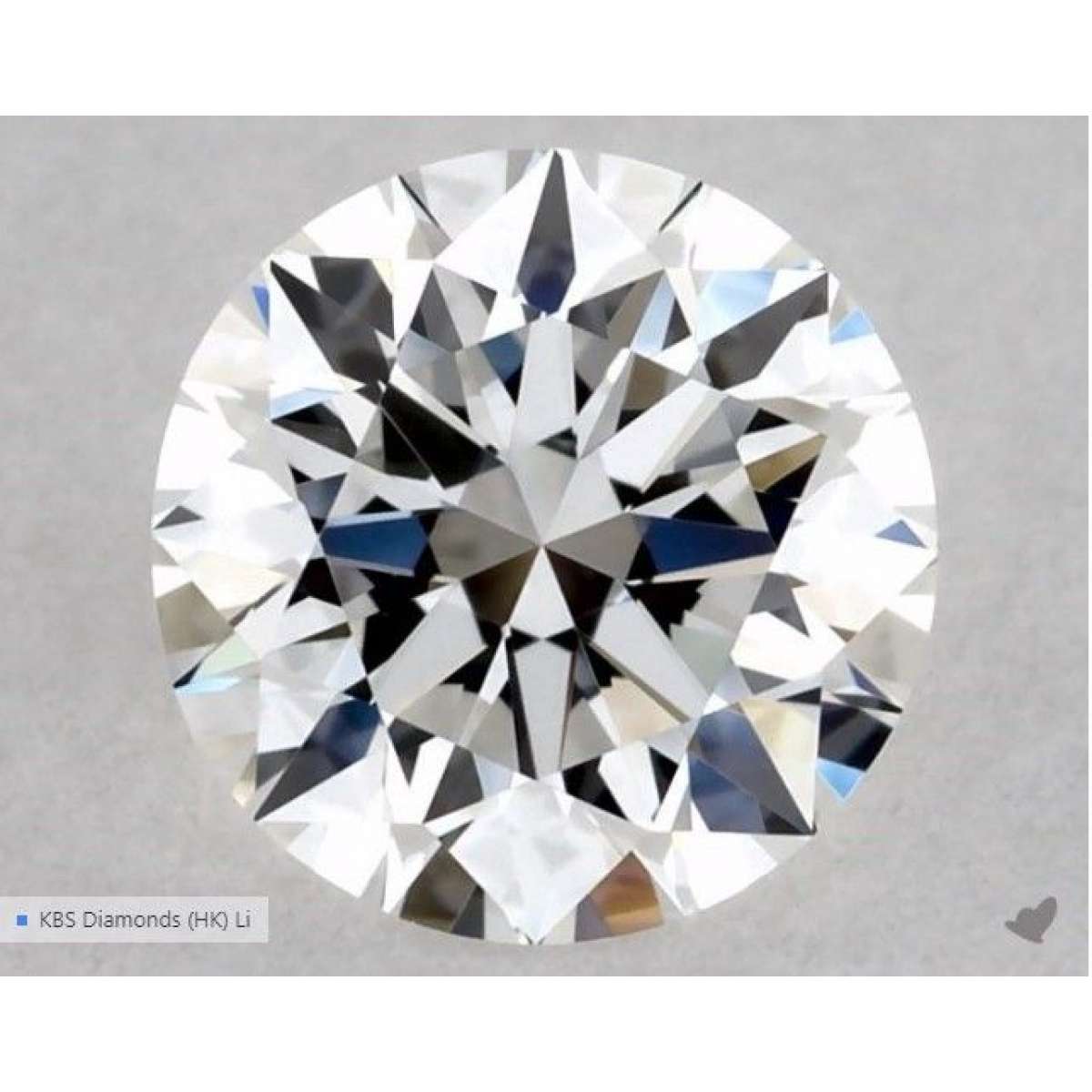 Certified Diamond GIA Carats 0.5 Color E Clarity VVS1  EX  EX  VG Fluorescence NON Brown No Green No Milky No EyeClean 100%