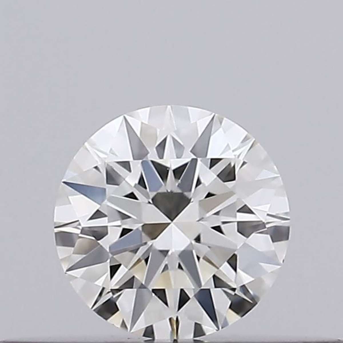 Certified Diamond GIA Carats 0.18 Color H Clarity VVS2  EX  EX  EX Fluorescence NON Brown No Green No Milky No EyeClean 100%